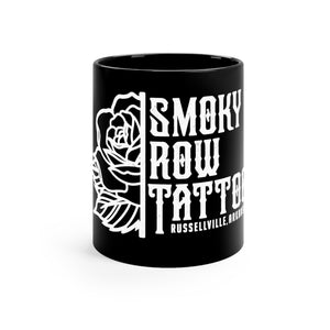 SRT Half Rose Logo Black mug 11oz