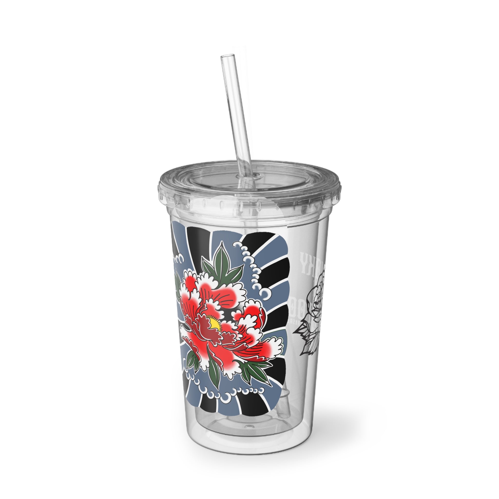 Chrysanthemum Suave Acrylic Cup