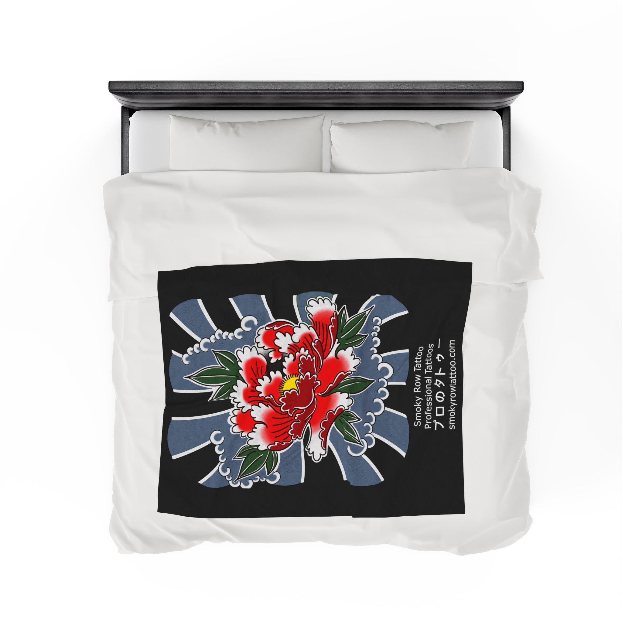 SRT Chrysanthemum Velveteen Plush Blanket