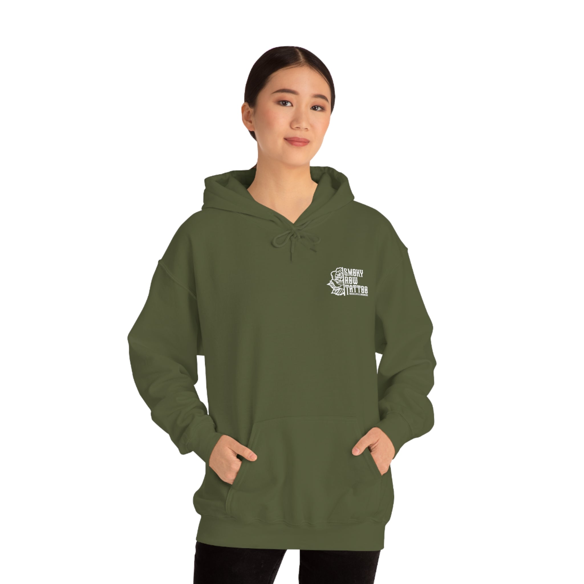 SRT Chrysanthemum Unisex Heavy Blend™ Hooded Sweatshirt
